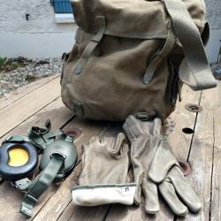 Lot musette avec accessoires