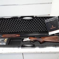 Fusil superpose Browning B525 cal.12/76 bois can.71cm + malette