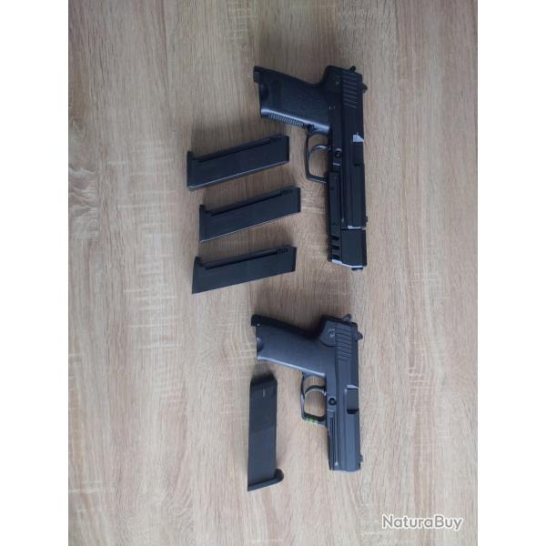 Vend usp 45  asg gaz + 1 pour pi�ces