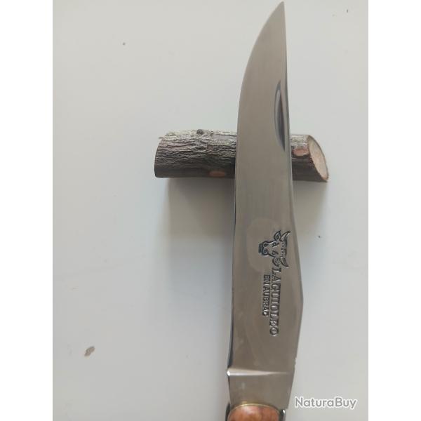 Couteaux Laguiole en aubrac en loupe de noyer