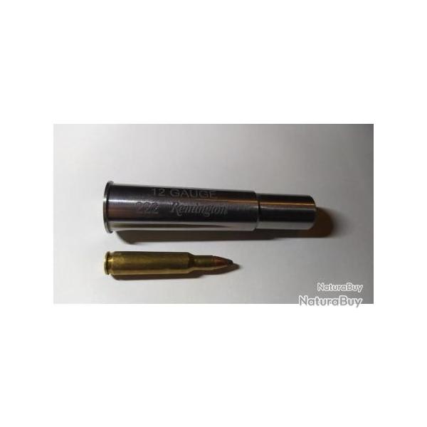 R�ducteur cartouche r�ductrice calibre 12/222 remington
