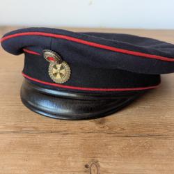 Schirmmutze casquette allemande ww1 bleu