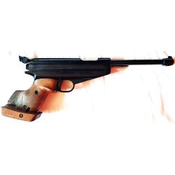 Pistolet air comprim&eacute; de comp&eacute;tition FEINWERKBAU 65 droitier ou gaucher &agrave; levier de r&eacute;armement 4.5mm