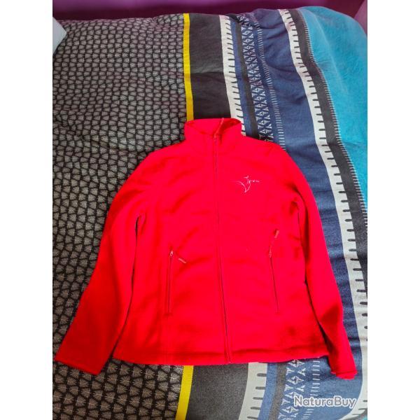 Polaire Femme Rouge pour Arbitre- mod�le FREEZE taille M neuf