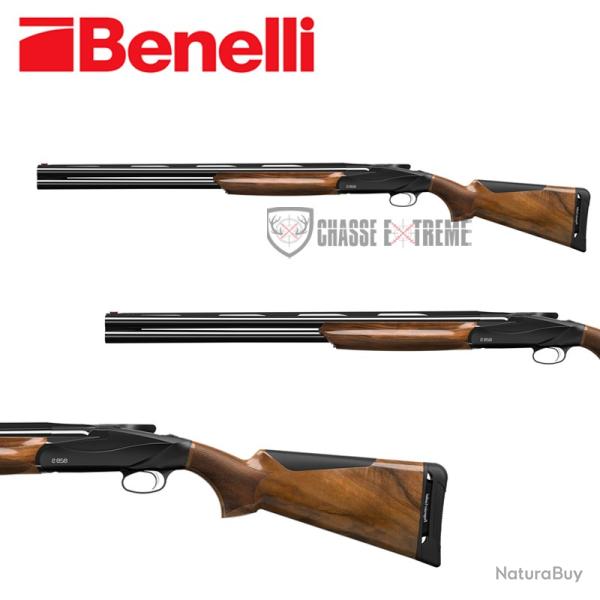 Fusil BENELLI 828S Advance Impact Noir Gaucher Cal 12/76 71cm