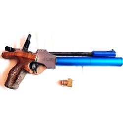 Pistolet de match &agrave; 10m SAM K9 ambidextre PCP &agrave; air comprim&eacute; 200 bars calibre 4.5mm diabolo