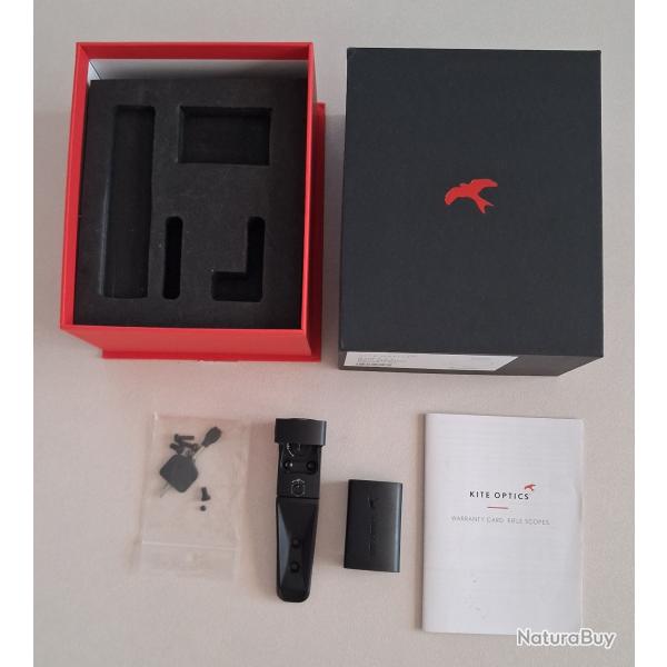 KITE OPTICS KX1 REFLEX BRG MOUNT 3MOA/BL - POINT ROUGE