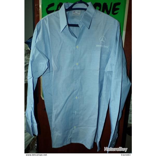 CHEMISE BLEU MERCEDES FABRICATION SOUS LICENCE DAIMLERCHRYSLER AG , TAILLE AU CHOIX L OU XS� , ETAT