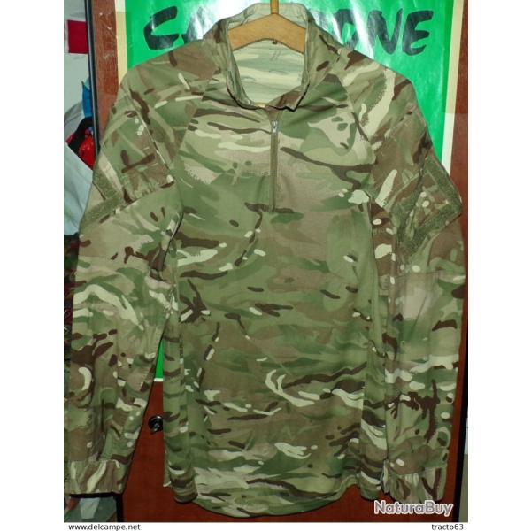 CHEMISE DE COMBAT U-BAS DE L'ARMEE ANGLAISE , TAILLE SMALL SOIT 37-38� OU S� , UNDER BODY ARMOUR COM