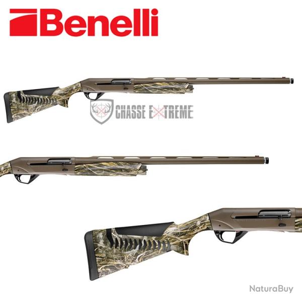 Fusil BENELLI Super Black Eagle III Advance Impact Cerakote FDE Max 7 Cal 12/89 76cm