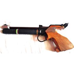 Pistolet de comp&eacute;tition Walther CP2 au CO2 cal 4.5mm diabolo droitier +option cylindre CO2 12g