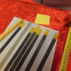 Lot de scie a fer : Provenant d'un atelier d'armurier.                                         (S2)