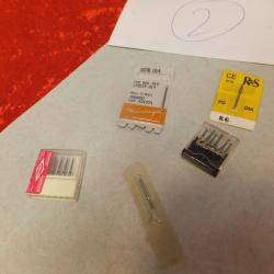 Lot fraise de dentiste Pour gravure, Sculpture, refaire des marquages.     (2)