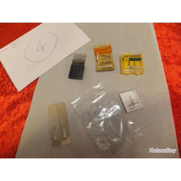 Lot fraise de dentiste Pour gravure, Sculpture, refaire des marquages.     (4)