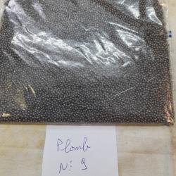 1.5 KG de plombs N&deg; 9
