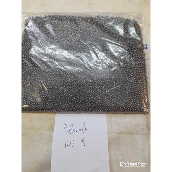 1.5 KG de plombs N� 9