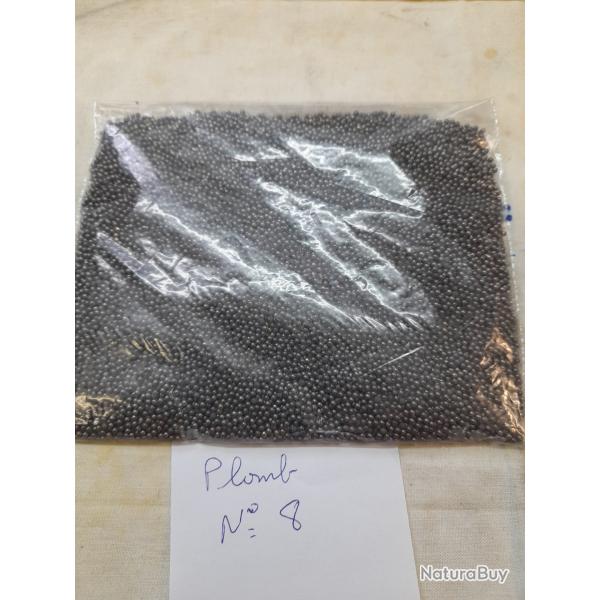 1.5 Kg de plombs N� 8