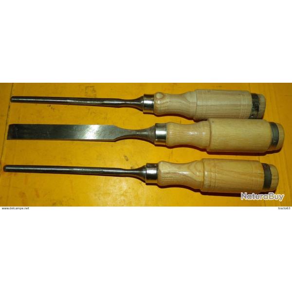CISEAUX A BOIS DE L'ARMEE FRANCAISE , LOT DE 3 UNITES  , FABRICATION FRANCAISE PEUGEOT ( non marqu�