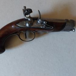 Pistolet silex &eacute;poque r&eacute;volution