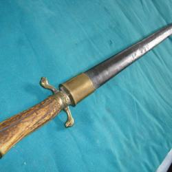 DAGUE DE CHASSE ALLEMANDE