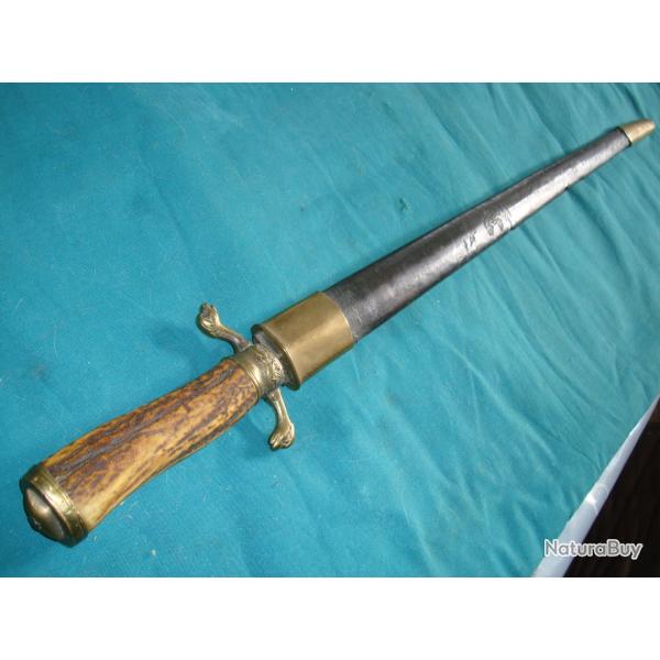 DAGUE DE CHASSE ALLEMANDE