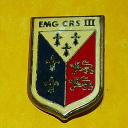 COMPAGNIE REPUBLICAINE DE SECURITE E.M.G III&nbsp;,&nbsp; FABRICANT DRAGO PARIS, HOMOLOGATION SANS ,BON ETAT V