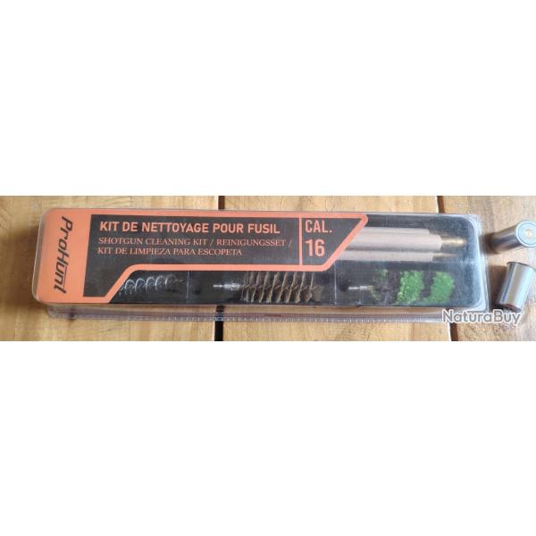 5 Necessaires de nettoyage d'armes fusil cal12, 16, 8 mm - Revolver 11mm et 8mm
