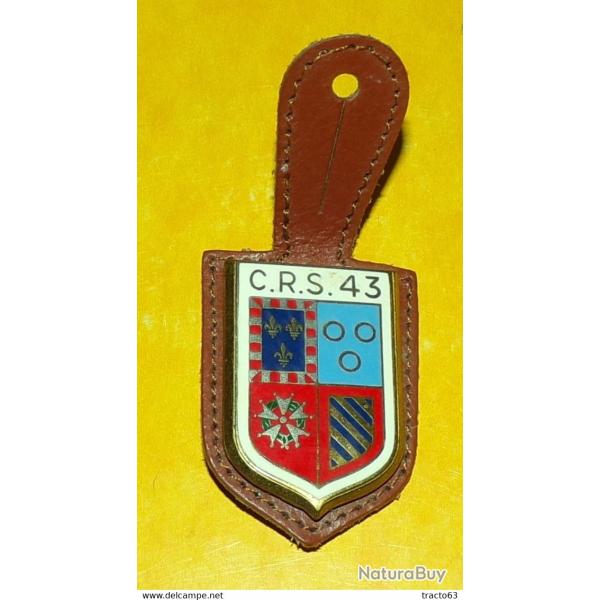 COMPAGNIE REPUBLICAINE DE SECURITE N� 43, FABRICANT DRAGO PARIS , HOMOLOGATION SANS ,BON ETAT VOIR P