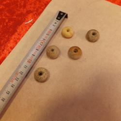 5  Authentique billes Pour Ficelle   allumeurs De grenades allemandes                          (1)