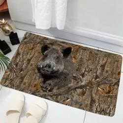 Tapis de sol int&eacute;rieur SANGLIER 3D 40x60 cm