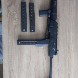 Vend mp9 kwa asg + 2 chargeur + silencieux non fonctionnel a refaire