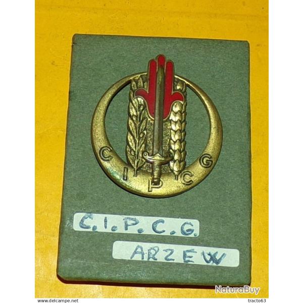 Ctre Instruction Pacification et Contre Gu�rilla, dos lisse, rouge fonc� , FABRICANT  DRAGO PARIS�,H