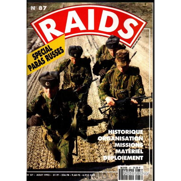 raids 87 sp�cial paras russes, portrait spetsnaz
