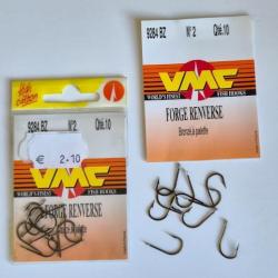 Lot de 20 hame&ccedil;ons &agrave; palette carnassier 9284/2     taille 2 VMC