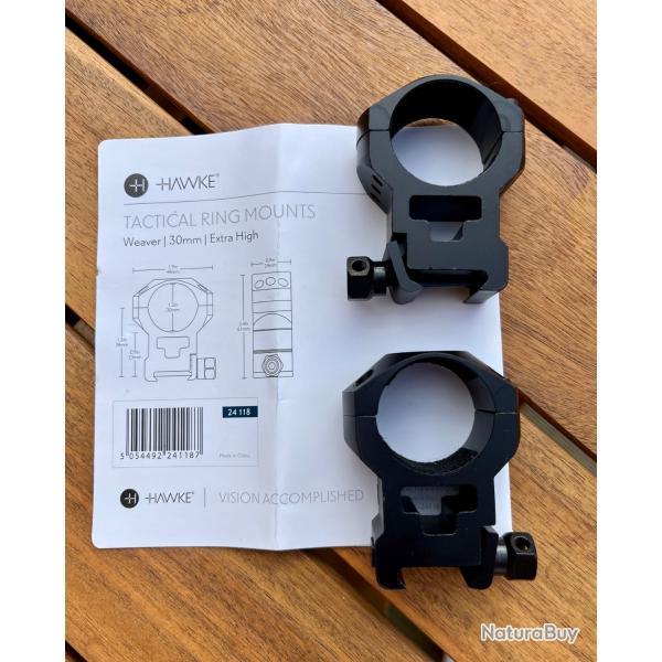 Montage lunette hawke diam. 30