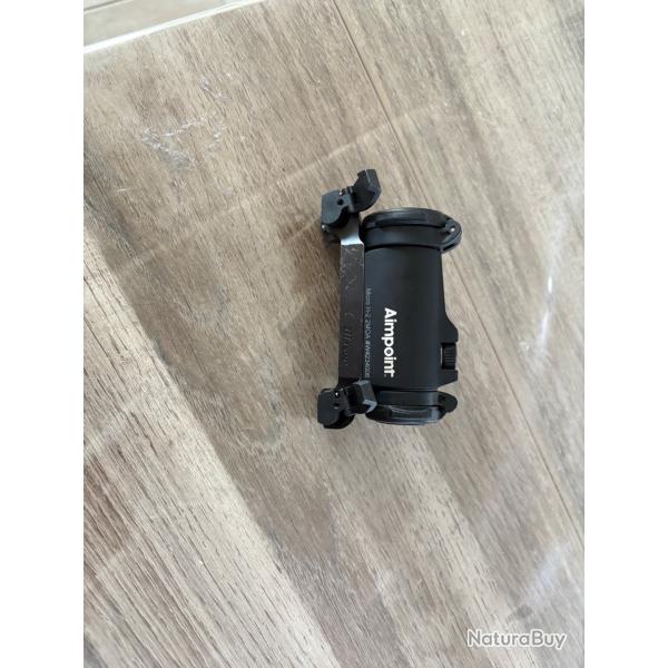 Aimpoint micro h2+ montage blaser