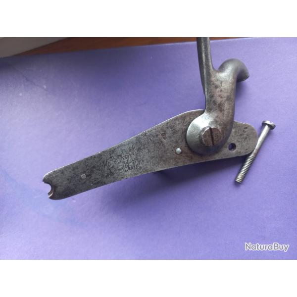 Platine de fusil � percussion 1857