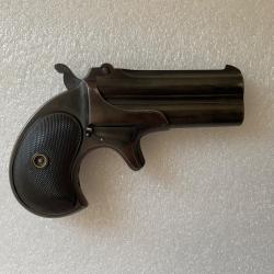 Superbe Remington Double Derringer Mod&egrave;le 95 - Calibre .41 Rimfire - Type III - &Eacute;tat collection