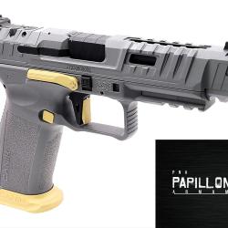 NOUVEAU! CANIK SFx RIVAL 2TONS GOLD GBB EMG CULASSE ALUMINIUM SIGHT PHOSPHO BY PNA PRE COMMANDE 2026