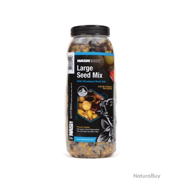 POT DE GRAINES NASH LARGE SEED MIX 2.5L