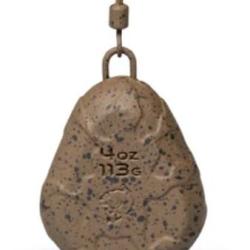 PLOMBS CARPE NASH FLAT PEAR SWIVEL LEAD 3 OZ / 85 G