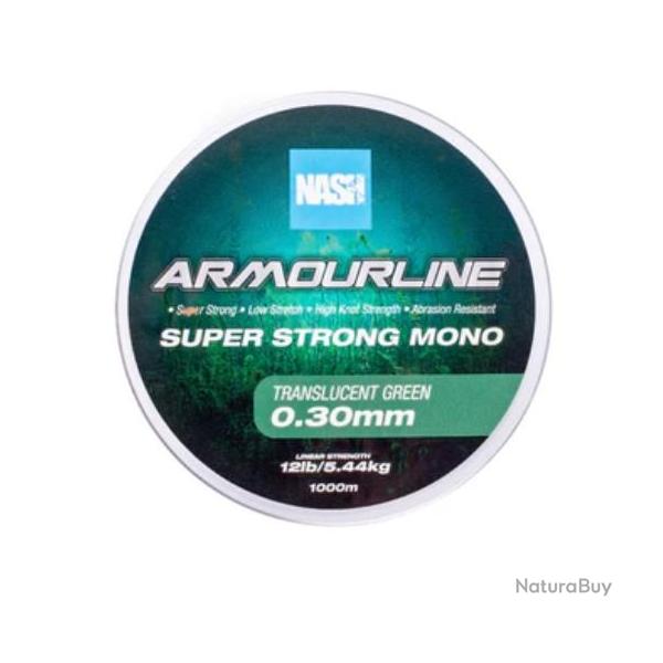 FIL CARPE NASH ARMOURLINE GREEN 0.30
