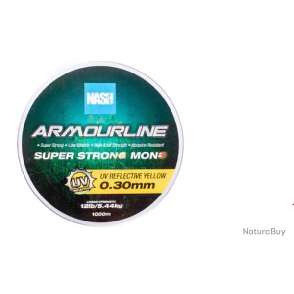 NASH ARMOURLINE MONO UV YELLOW 0.3