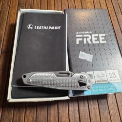 COUTEAU MULTIFONCTIONS LEATHERMAN FREE T2 Neuf
