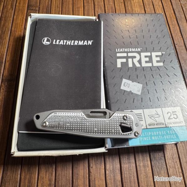 COUTEAU MULTIFONCTIONS LEATHERMAN FREE T2 Neuf