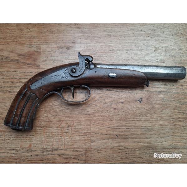 Pistolet percussion 19�me