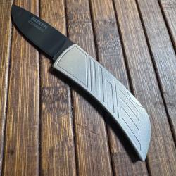 RARE COUTEAU VINTAGE BOKER PLUS TITANIUM CERAMIC LOCKBACK premier  pliant au monde lame en c&eacute;ramique