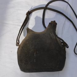 BIDON REGLEMENTAIRE MOD. 1877 -CHASSEUR A PIED-CHASSEURS ALPINS GUERRE 1914/1918