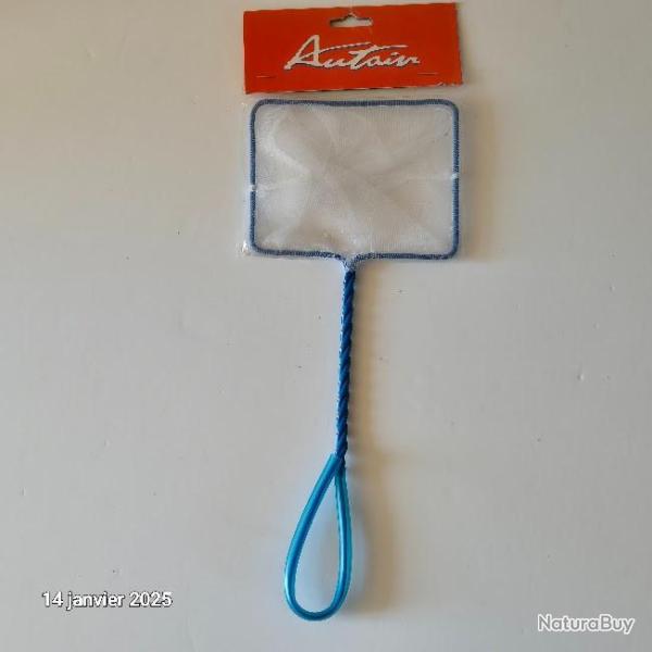 Epuisette aquarium, p�che, ou � vifs, largeur  ou pour les seaux, viviers � vifs