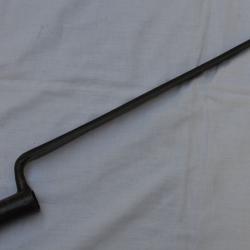 BAIONNETTE A DOUILLE 1771 FUSIL MODELE 1770 EPOQUE MONARCHIE LOUIS XV-ANCIEN REGIME-REVOLUTION